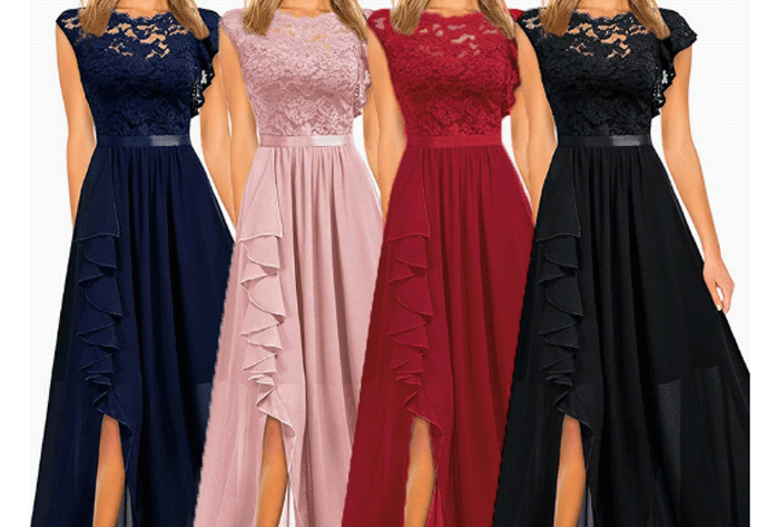 Custom evening gown