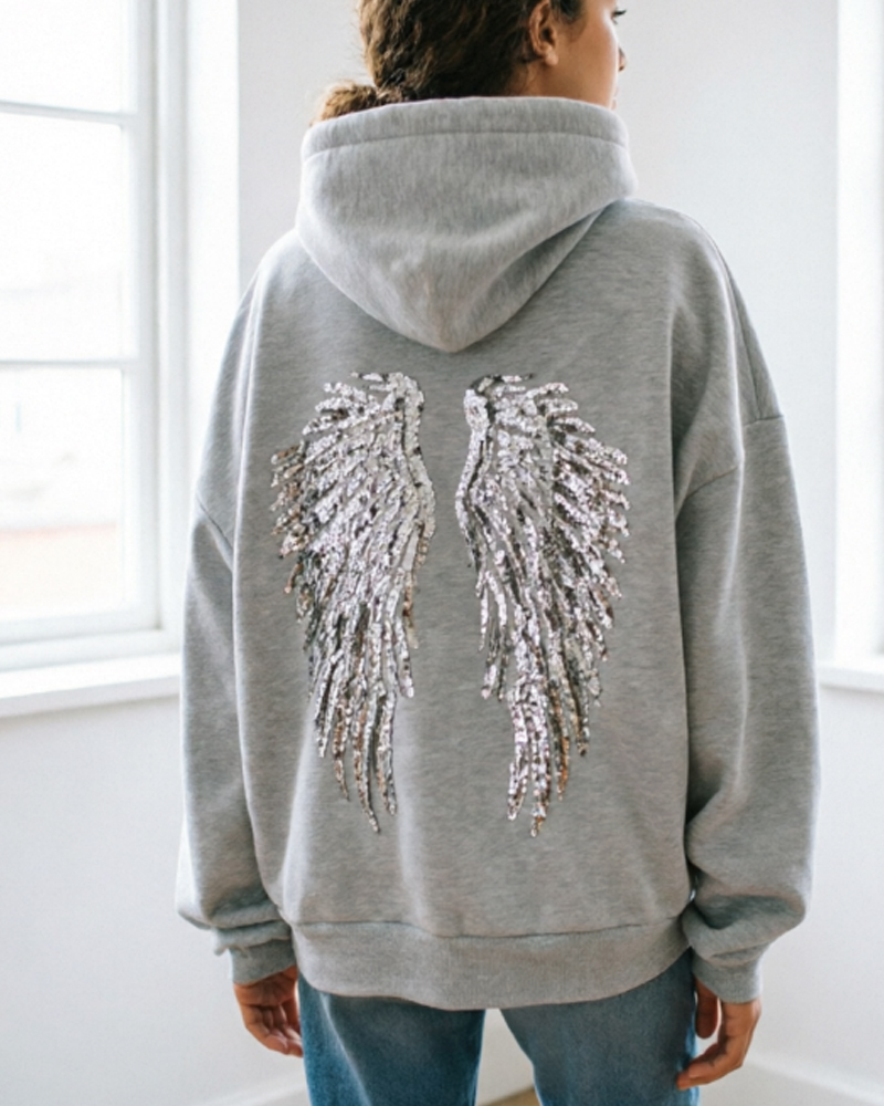 Streetwear hoodies on models